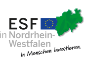 Logo ESF in Nordrhein Westfalen Logo ESF in Nordrhein Westfalen